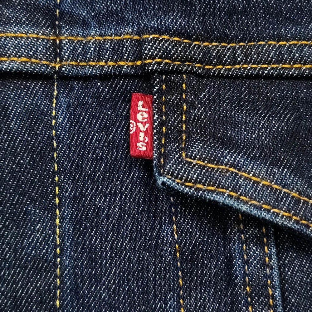 NEW Levi's Jean Jacket Men's XL Blue Denim Trucker Type 3 Outdoor Workwear - Picture 7 of 15